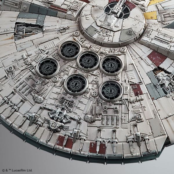 Millennium Falcon Model Kit (Star Wars Episode VII: The Force Awakens) Additional Image 7