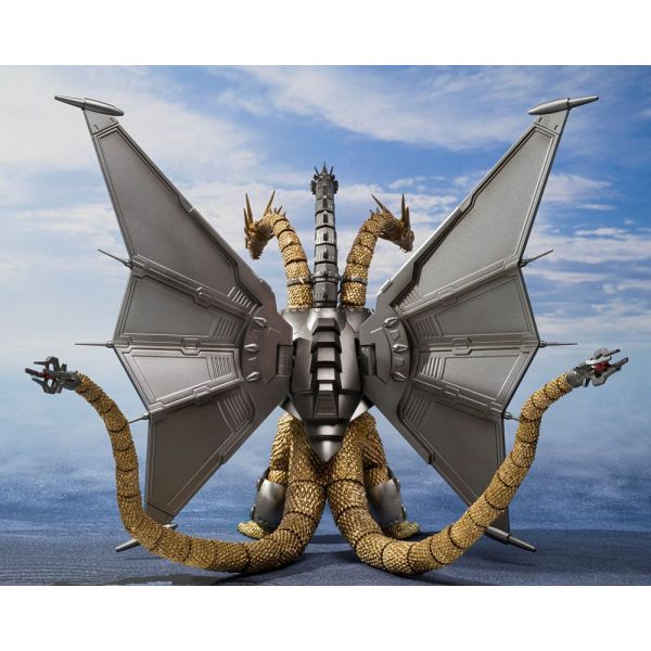 S.H. MonsterArts Mecha Ghidorah Shinjuku Decisive Battle Special Set Action Figure (Godzilla vs. King Ghidorah) Additional Image 1