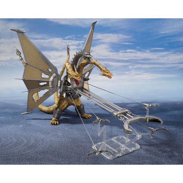 S.H. MonsterArts Mecha Ghidorah Shinjuku Decisive Battle Special Set Action Figure (Godzilla vs. King Ghidorah) Additional Image 5