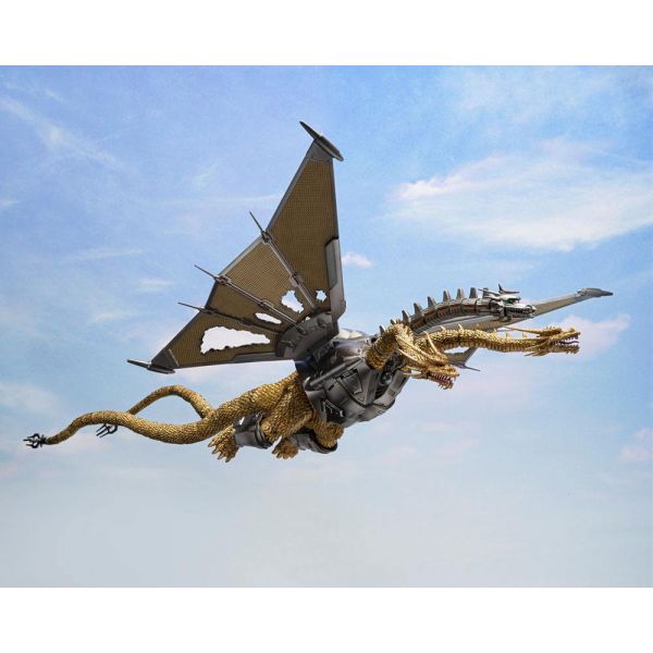 S.H. MonsterArts Mecha Ghidorah Shinjuku Decisive Battle Special Set Action Figure (Godzilla vs. King Ghidorah) Additional Image 6