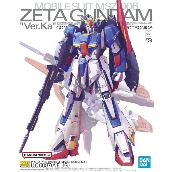 MG Zeta Gundam Ver.Ka (Mobile Suit Zeta Gundam) Image