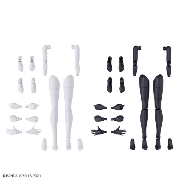 30MS Optional Body Parts Arm Parts & Leg Parts [White/Black] (30 Minutes Sisters) Image
