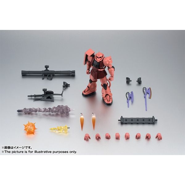 Robot Damashii MS-06S Char's Zaku II Ver. A.N.I.M.E. (Mobile Suit Gundam) Image