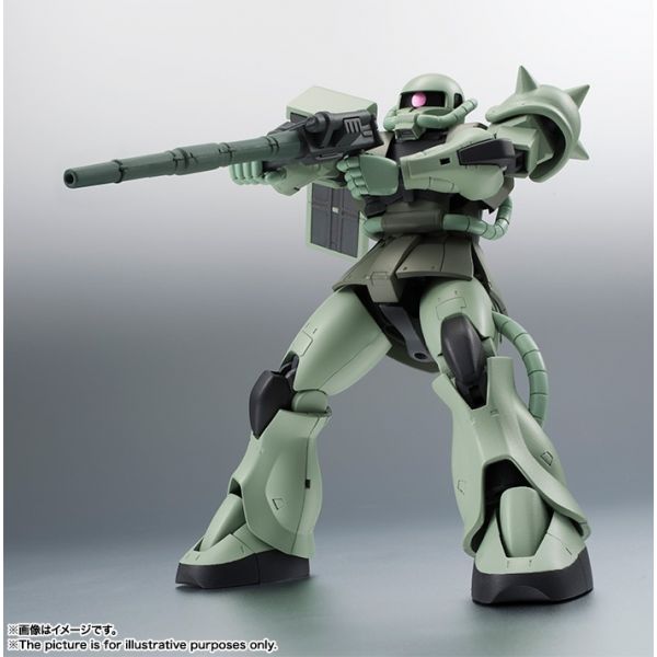 Robot Damashii MS-06 Zaku II Ver. A.N.I.M.E. (Mobile Suit Gundam) Image