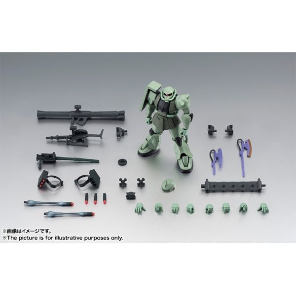 Robot Damashii MS-06 Zaku II Ver. A.N.I.M.E. (Mobile Suit Gundam) Image