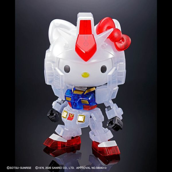 SD EX Standard Hello Kitty / RX-78-2 Gundam (Clear Color Limited Ver.) Additional Image 2