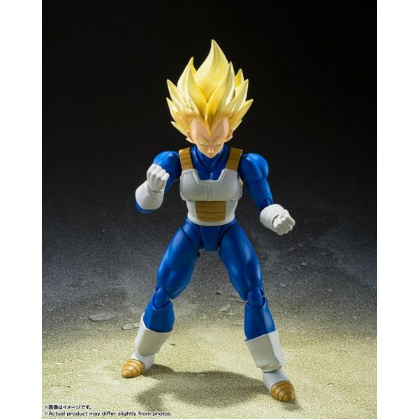 S.H. Figuarts Super Saiyan Vegeta (Awakened Super Saiyan Blood Ver.) (Dragon Ball Z) Additional Image 1