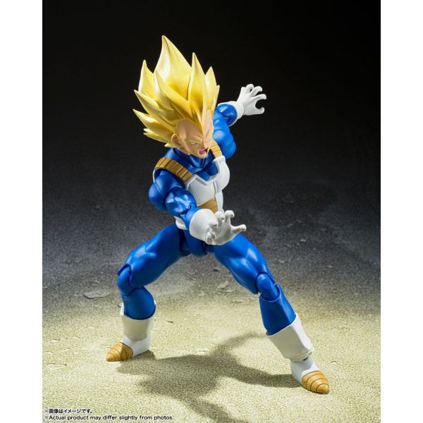 S.H. Figuarts Super Saiyan Vegeta (Awakened Super Saiyan Blood Ver.) (Dragon Ball Z) Additional Image 3