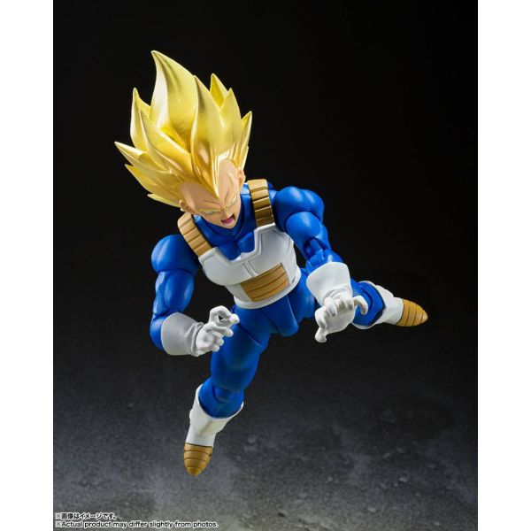 S.H. Figuarts Super Saiyan Vegeta (Awakened Super Saiyan Blood Ver.) (Dragon Ball Z) Additional Image 4