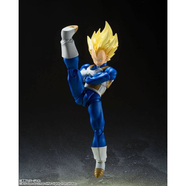 S.H. Figuarts Super Saiyan Vegeta (Awakened Super Saiyan Blood Ver.) (Dragon Ball Z) Additional Image 5