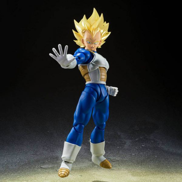 S.H. Figuarts Super Saiyan Vegeta (Awakened Super Saiyan Blood Ver.) (Dragon Ball Z) Main Image