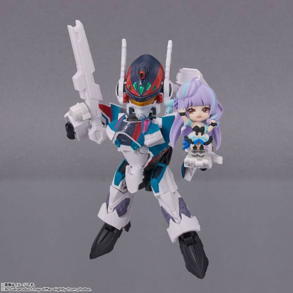 Tiny Session Vehicle mit VF-31C Siegfried (Arad Mölders Use) with Mikumo Guynemer Action Figure (Macross Delta) Additional Image 1