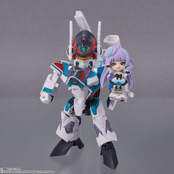 Tiny Session Vehicle mit VF-31C Siegfried (Arad Mölders Use) with Mikumo Guynemer Action Figure (Macross Delta) Additional Image 2