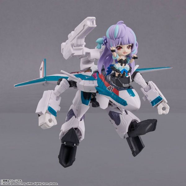 Tiny Session Vehicle mit VF-31C Siegfried (Arad Mölders Use) with Mikumo Guynemer Action Figure (Macross Delta) Additional Image 4