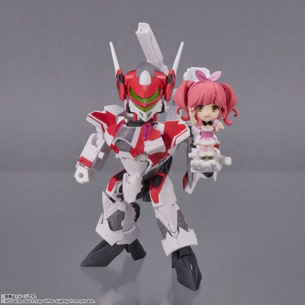 Tiny Session Vehicle mit VF-31C Siegfried (Mirage Farina Jenius Use) with Makina Nakajima Action Figure (Macross Delta) Additional Image 2