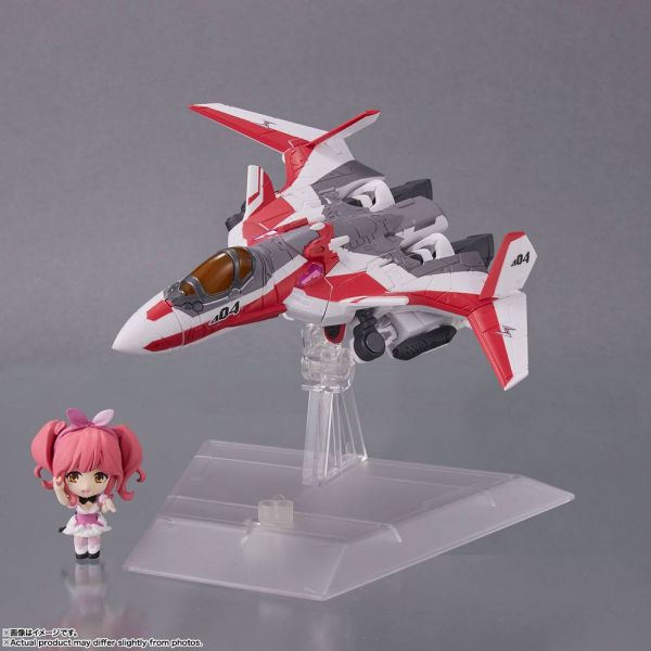 Tiny Session Vehicle mit VF-31C Siegfried (Mirage Farina Jenius Use) with Makina Nakajima Action Figure (Macross Delta) Additional Image 7