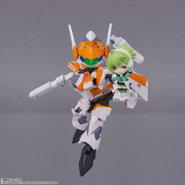 Tiny Session Vehicle mit VF-31E Siegfried (Chuck Mustang Use) with Reina Prowler Action Figure (Macross Delta) Additional Image 1