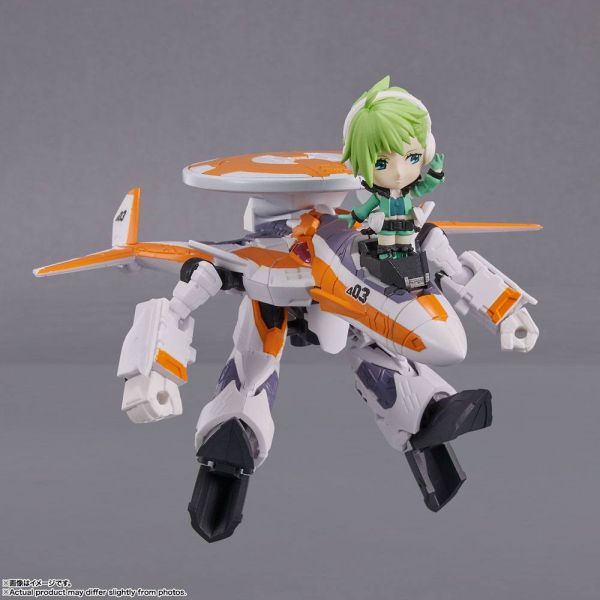 Tiny Session Vehicle mit VF-31E Siegfried (Chuck Mustang Use) with Reina Prowler Action Figure (Macross Delta) Additional Image 4