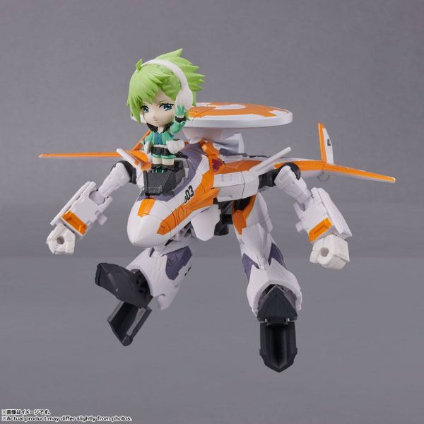 Tiny Session Vehicle mit VF-31E Siegfried (Chuck Mustang Use) with Reina Prowler Action Figure (Macross Delta) Additional Image 5