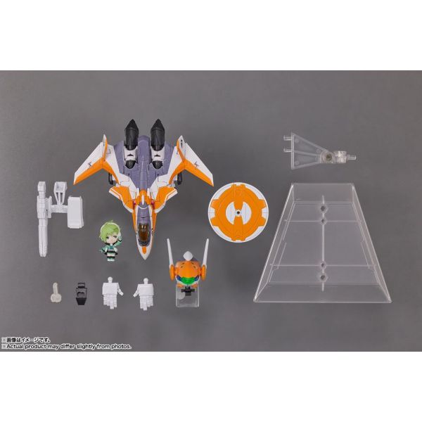 Tiny Session Vehicle mit VF-31E Siegfried (Chuck Mustang Use) with Reina Prowler Action Figure (Macross Delta) Additional Image 8