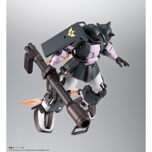 ROBOT Damashii MS-06R-1A High Mobility Type Zaku II ver. A.N.I.M.E. Black Tri-Stars (Moblie Suit Gundam MSV) Image