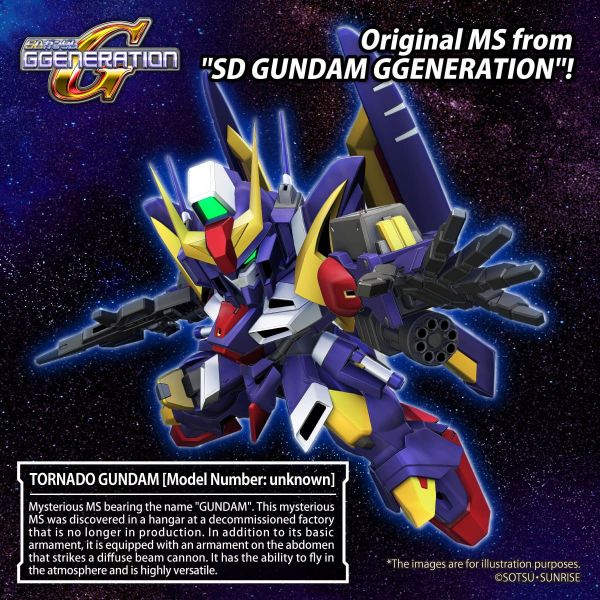 SD Gundam Cross Silhouette Tornado Gundam (SD Gundam G Generation) Additional Image 7