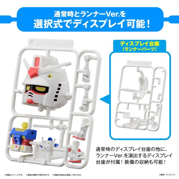 Gunpla-kun DX Set (with Runner Ver. Recreated Parts) Image