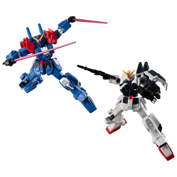 Mobile Suit Gundam G Frame EX04 Blue Destiny Unit 2 & Blue Destiny Unit 3 Set (Mobile Suit Gundam Side Story: The Blue Destiny) Image