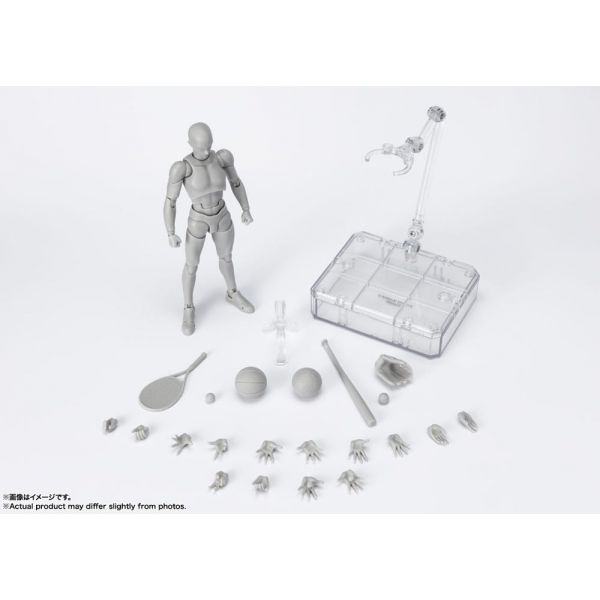 S.H. Figuarts Body-Kun Sports Edition DX Set (Grey) Additional Image 8