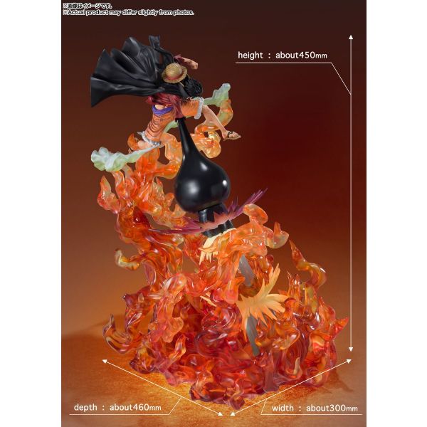 Figuarts ZERO Extra Battle Spectacle Monkey D. Luffy -Inferno Pistol / Red Roc- (One Piece) Additional Image 7