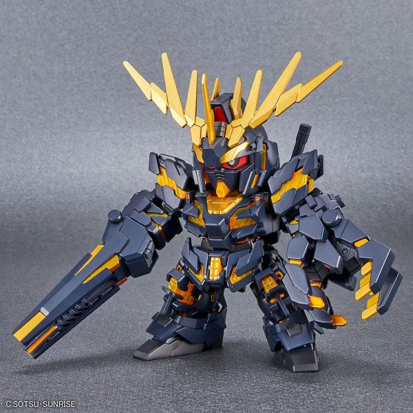 SD Gundam Cross Silhouette Unicorn Gundam 2 Banshee (Destroy Mode) & Banshee Norn Parts Set (Mobile Suit Gundam Unicorn) Image