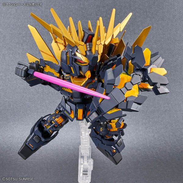 SD Gundam Cross Silhouette Unicorn Gundam 2 Banshee (Destroy Mode) & Banshee Norn Parts Set (Mobile Suit Gundam Unicorn) Image