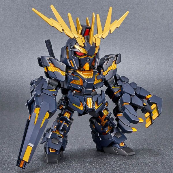 SD Gundam Cross Silhouette Unicorn Gundam 2 Banshee (Destroy Mode) & Banshee Norn Parts Set (Mobile Suit Gundam Unicorn) Image