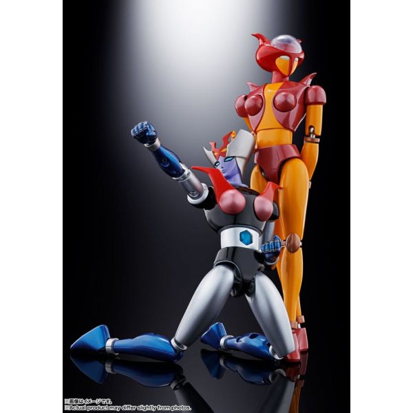 Chogokin Damashii GX-08R Aphrodai A vs GX-09R Minerva X Diecast Action Figures (Mazinger Z) Additional Image 5
