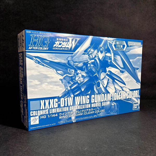 HG Wing Gundam [Limited Clear Color Ver.] (Mobile Suit Gundam Wing) Image