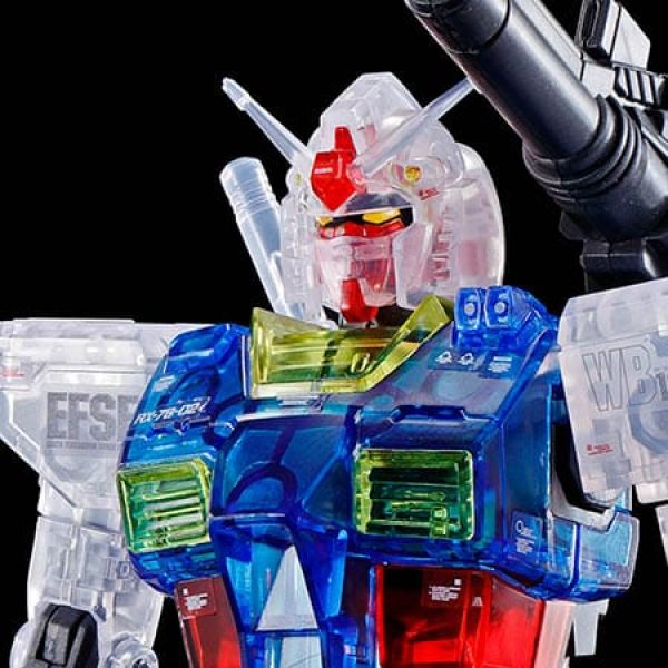 HG RX-78-02 Gundam [Limited Clear Color Ver.] (Mobile Suit Gundam The Origin) Image