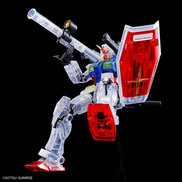 HG RX-78-02 Gundam [Limited Clear Color Ver.] (Mobile Suit Gundam The Origin) Image
