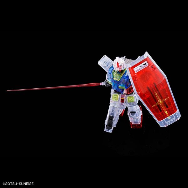 HG RX-78-02 Gundam [Limited Clear Color Ver.] (Mobile Suit Gundam The Origin) Image