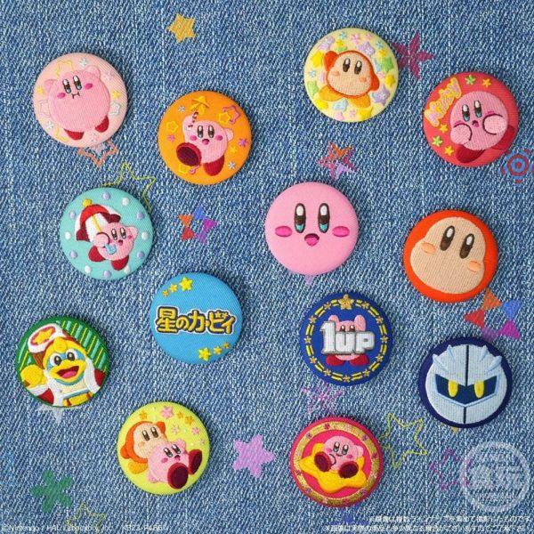 [Gashapon] Kirby's Dream Land Can Badge Collection (Single Randomly Drawn Item from the Line-up) Image