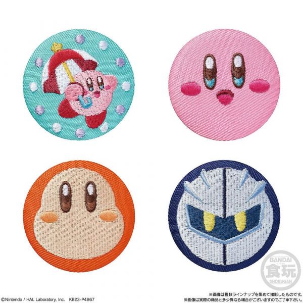 Bandai Shokugan Kirby's Dream Land Kirby Friends Vol 2 Set of 12 Figures (pink)