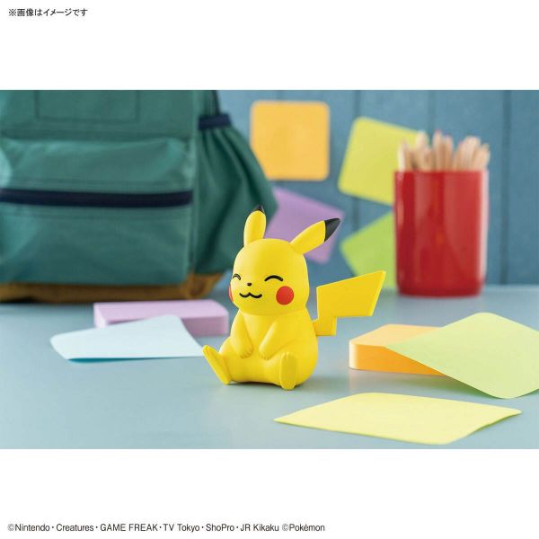 Pokemon Plamo Collection Quick!! 16 Pikachu Sitting Pose Additional Image 4