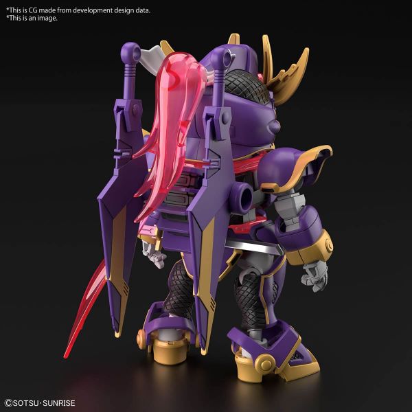 SD Gundam Cross Silhouette F-Kunoichi Kai (Gundam Build Metaverse) Additional Image 2
