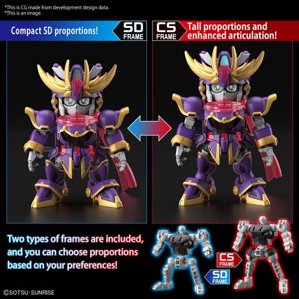 SD Gundam Cross Silhouette F-Kunoichi Kai (Gundam Build Metaverse) Additional Image 3
