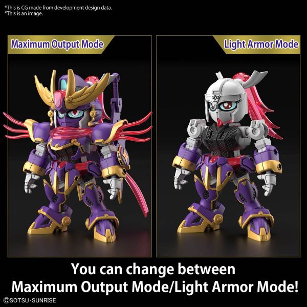SD Gundam Cross Silhouette F-Kunoichi Kai (Gundam Build Metaverse) Additional Image 4