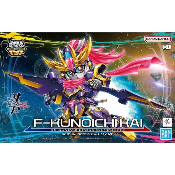SD Gundam Cross Silhouette F-Kunoichi Kai (Gundam Build Metaverse) Additional Image 8