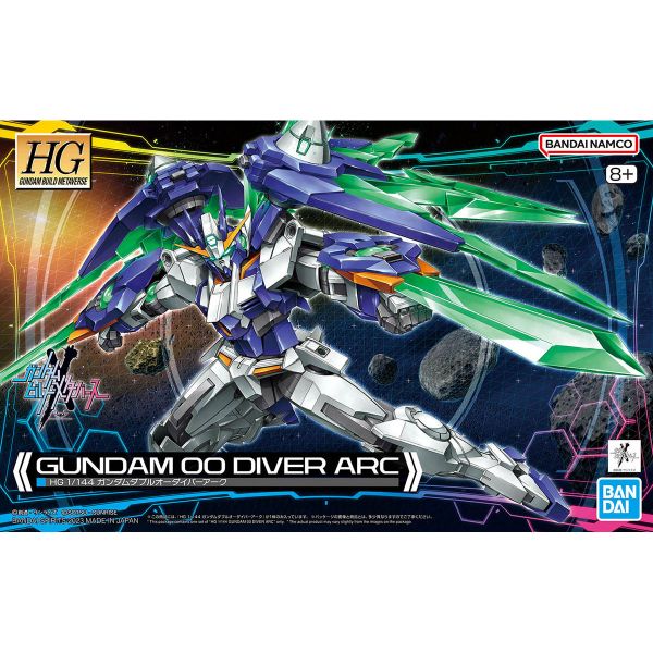 HG Gundam 00 Diver Arc (Gundam Build Metaverse) Additional Image 8
