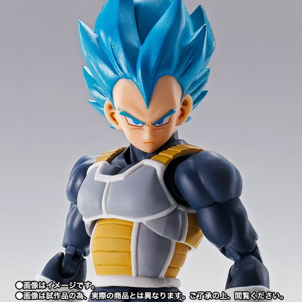 S.H. Figuarts Vegeta Super Saiyan Blue (15th Anniversary Version) (Dragon Ball Super) Additional Image 2