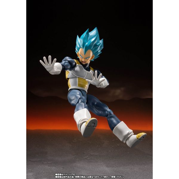 S.H. Figuarts Vegeta Super Saiyan Blue (15th Anniversary Version) (Dragon Ball Super) Additional Image 4