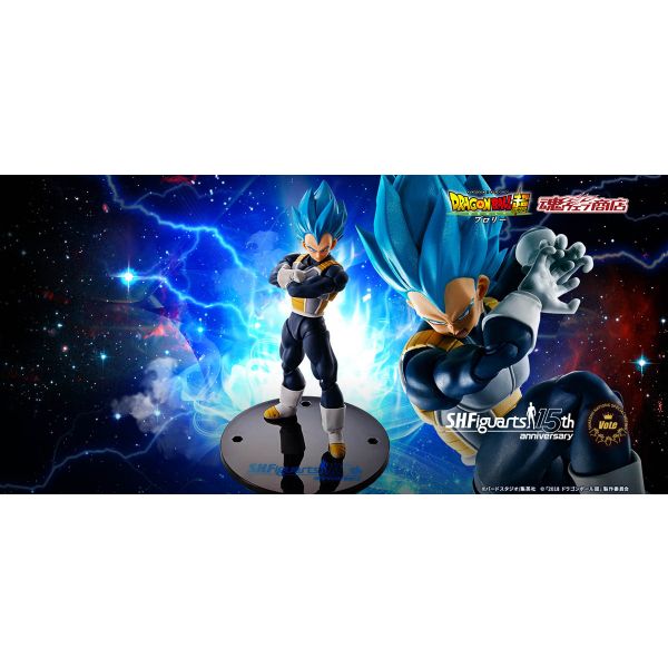 S.H. Figuarts Vegeta Super Saiyan Blue (15th Anniversary Version) (Dragon Ball Super) Additional Image 7