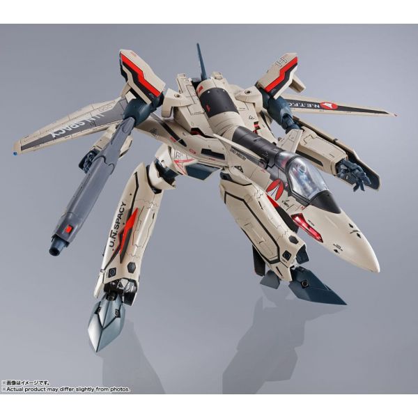 DX Chogokin YF-19 Excalibur (Isamu Alva Dyson Use) Action Figure (Macross Frontier) Additional Image 6